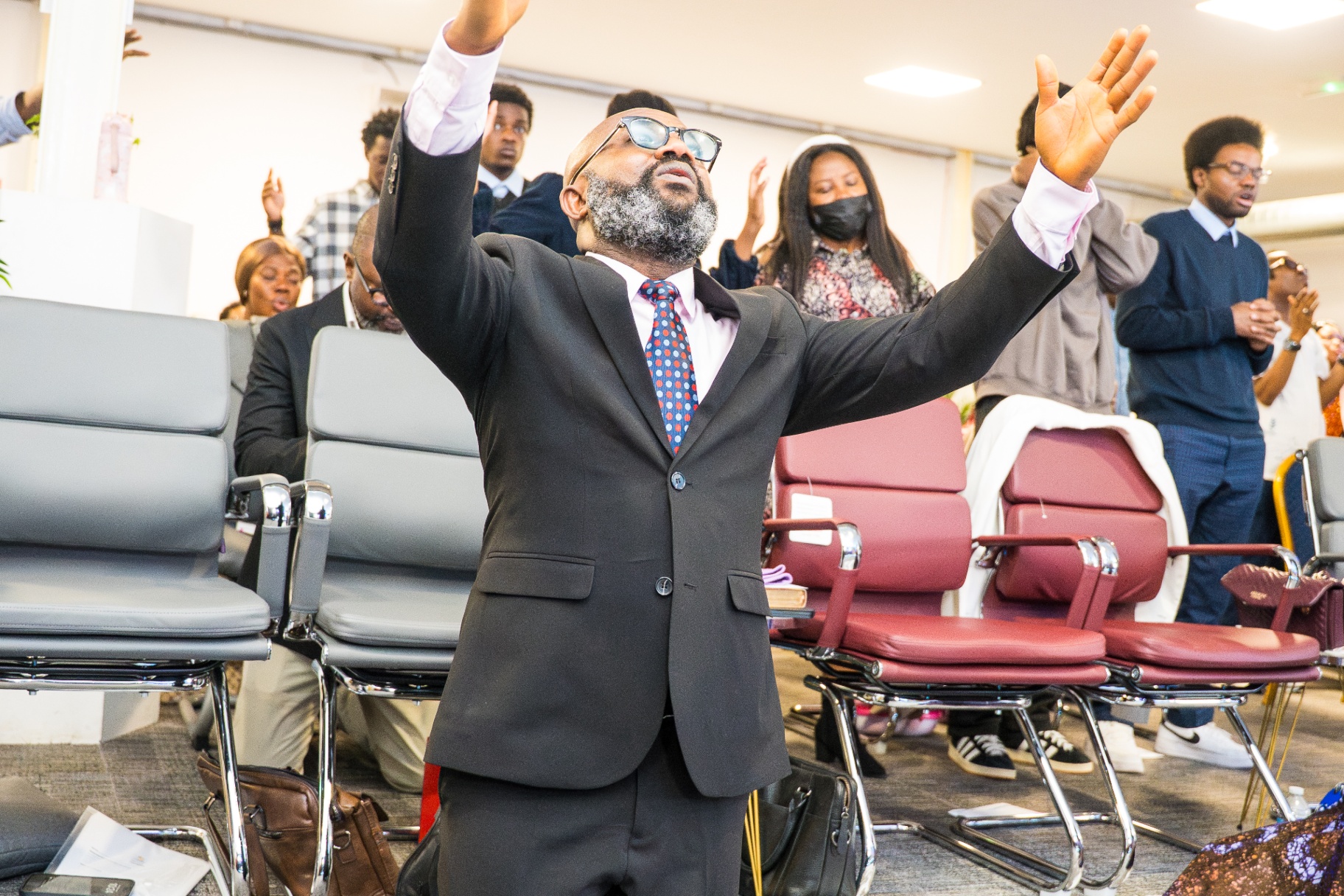 Dunamis Milton Keynes congregation in worship