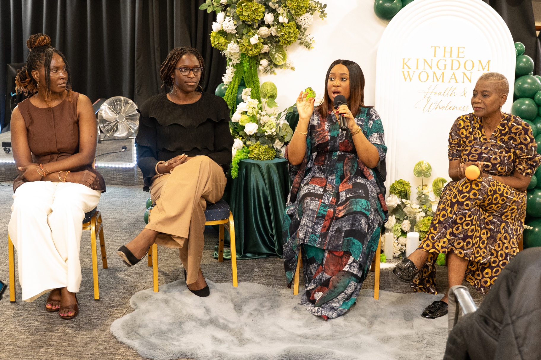 Panel discussion during The Kingdom Woman 2 event
